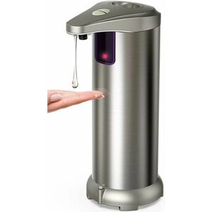 HOOPZI Stainless steel automatic soap dispenser, inco.ukared motion sensor, waterproof base, adjustable switches, adapted bathroom, kitchens, hotel, HOOPZI Stainless steel automatic soap dispenser, inco.ukared motion sensor, waterproof base, adjustable switches, adapted bathroom, kitchens, hotel,
