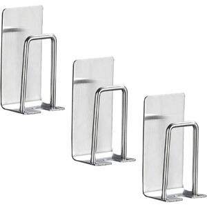 Linghhang - Stainless Steel Electric Toothbrush Holder Three Wall Mounted Shower Toothbrush Storage Rack Space Saving for Bathroom Linghhang - Stainless Steel Electric Toothbrush Holder Three Wall Mounted Shower Toothbrush Storage Rack Space Saving for Bathroom