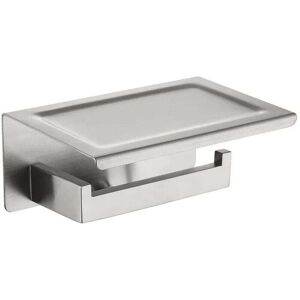 YMYNY Stainless Steel Toilet Paper Holder with Shelf Toilet Paper Holder Roll Holder Toilet Paper Holder for Cellphone SS304 mumu YMYNY Stainless Steel Toilet Paper Holder with Shelf Toilet Paper Holder Roll Holder Toilet Paper Holder for Cellphone SS304 mumu