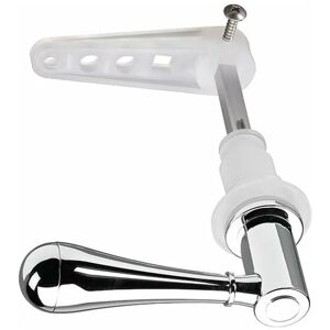 Toilet Flush Handle, Teardrop Cistern Lever, Chrome - Croydex Toilet Flush Handle, Teardrop Cistern Lever, Chrome - Croydex
