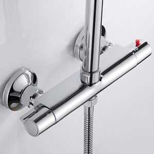 Memkey - thermostatic shower mixer,Wall-mounted thermostatic shower faucet with outlet,thermostatic mixer faucet for bathroom,Thermostatic shower Memkey - thermostatic shower mixer,Wall-mounted thermostatic shower faucet with outlet,thermostatic mixer faucet for bathroom,Thermostatic shower