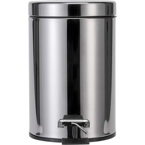 Croydex - 3 Litre Pedal Bin with Soft Close Lid, Bathroom Waste Rubbish Bin Croydex - 3 Litre Pedal Bin with Soft Close Lid, Bathroom Waste Rubbish Bin