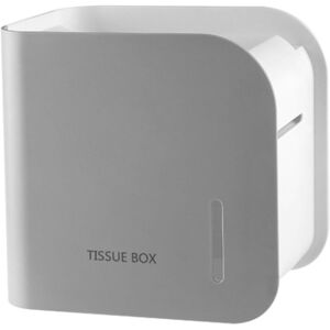 TLILY Toilet Paper Holder Paper Towel Dispenser Wall Paper Bathroom Stand Shelf Basket Bathroom Accessories gray TLILY Toilet Paper Holder Paper Towel Dispenser Wall Paper Bathroom Stand Shelf Basket Bathroom Accessories gray