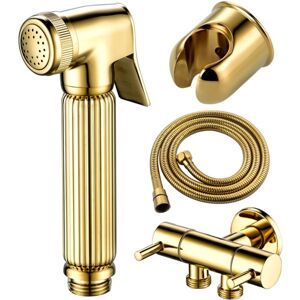 Linghhang - Toilet Sprayer Kit, Brass Bidet Sprayer Wall Mounted Handheld Bidet Sprayer Toilet Bidet Spray with Hose and Holder for Bathroom,Antique c Linghhang - Toilet Sprayer Kit, Brass Bidet Sprayer Wall Mounted Handheld Bidet Sprayer Toilet Bidet Spray with Hose and Holder for Bathroom,Antique c