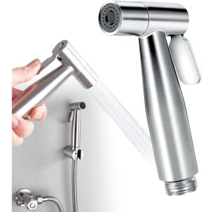 Memkey - Toilet Hand Shower, Toilet Handheld Shower, Portable Bath Shower Head for Toilet, Stainless Steel Bidet Sprayer Set Memkey - Toilet Hand Shower, Toilet Handheld Shower, Portable Bath Shower Head for Toilet, Stainless Steel Bidet Sprayer Set