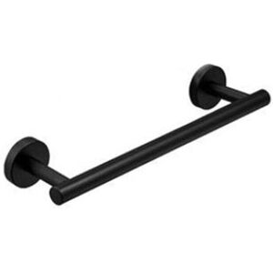 Ymyny - Towel Rail with Hole, 304 Stainless Steel Towel Rail, Bathroom Towel Rail, Brushed Nickel Towel Rail for Bathroom, Kitchen, Black, 30 cm Ymyny - Towel Rail with Hole, 304 Stainless Steel Towel Rail, Bathroom Towel Rail, Brushed Nickel Towel Rail for Bathroom, Kitchen, Black, 30 cm