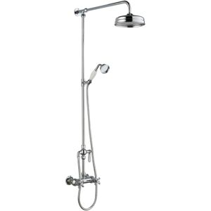 Balterley - Traditional Exposed Thermostatic Shower Valve & Kit (1 Outlet) - Chrome Balterley - Traditional Exposed Thermostatic Shower Valve & Kit (1 Outlet) - Chrome