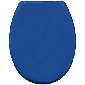 Bemis - Traditional Toilet Seat Blue Bathroom Round Bottom Fix Plastic Sta-Tite Bemis - Traditional Toilet Seat Blue Bathroom Round Bottom Fix Plastic Sta-Tite