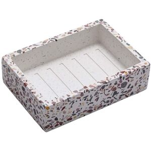 Tlily - Trendy Terrazzo Soap Dish, Soap Bar Holder Box for Shower/Bathroom/Kitchen Sink, Sponge Holder,Rectangle Tlily - Trendy Terrazzo Soap Dish, Soap Bar Holder Box for Shower/Bathroom/Kitchen Sink, Sponge Holder,Rectangle