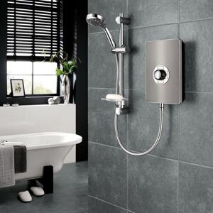 Triton Aspirante Electric Shower - Gun Metal 9.5kW Triton Aspirante Electric Shower - Gun Metal 9.5kW