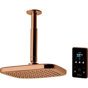 Triton - Envi 9.0Kw Thermo Copper Electric Shower c/w Ceiling Fed Fixed Head Triton - Envi 9.0Kw Thermo Copper Electric Shower c/w Ceiling Fed Fixed Head