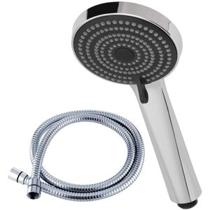 Triton Sara Shower Head Chrome Universal 3 Spray Modes High Flow + 1.5m Hose Triton Sara Shower Head Chrome Universal 3 Spray Modes High Flow + 1.5m Hose