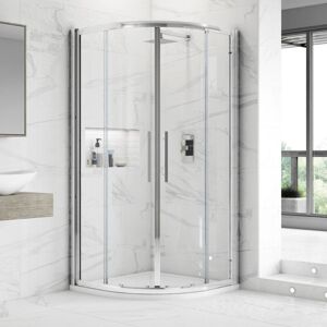 Hudson Reed - Apex Quadrant Shower Enclosure 800mm x 800mm - 8mm Glass Hudson Reed - Apex Quadrant Shower Enclosure 800mm x 800mm - 8mm Glass