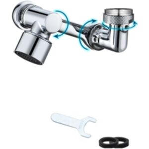 Tlily - Universal Faucet Extenders 1080° Faucet Aerator Washbasin Tap Extender Splash Filter Faucet Adaptor Rotary b Tlily - Universal Faucet Extenders 1080° Faucet Aerator Washbasin Tap Extender Splash Filter Faucet Adaptor Rotary b