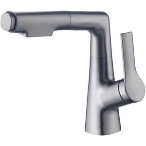 Tonchean - Universal hot and cold copper faucet for multi-function lift-up washbasin gun gray Tonchean - Universal hot and cold copper faucet for multi-function lift-up washbasin gun gray