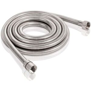 Linghhang - 2m Stainless Steel Shower Hose Anti-Twist and Anti-Kink Shower Hose G1/2 Linghhang - 2m Stainless Steel Shower Hose Anti-Twist and Anti-Kink Shower Hose G1/2