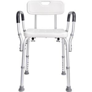 Vevor Adjustable Height Shower Seat - Support up to 158.8 kg - Safety & Stability Vevor Adjustable Height Shower Seat - Support up to 158.8 kg - Safety & Stability