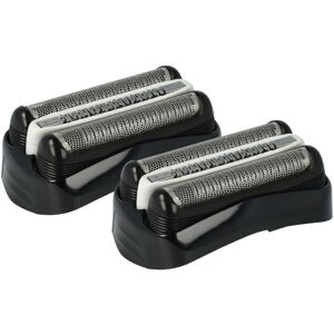 Vhbw - 2x Replacement Shaver Heads compatible with Braun New Generation 3080s, 3090cc Electric Shaver - Colour: black Vhbw - 2x Replacement Shaver Heads compatible with Braun New Generation 3080s, 3090cc Electric Shaver - Colour: black