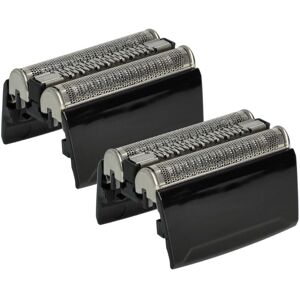 vhbw 2x Shaver Heads Replacement for Braun 52S, 52B for Electric Shaver - Colour: black vhbw 2x Shaver Heads Replacement for Braun 52S, 52B for Electric Shaver - Colour: black