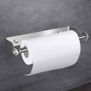 LINGHHANG Wall Mounted Paper Towel Holder 33cm Silver Stainless Steel Kitchen Paper Holder Toilet Paper Holder LINGHHANG Wall Mounted Paper Towel Holder 33cm Silver Stainless Steel Kitchen Paper Holder Toilet Paper Holder