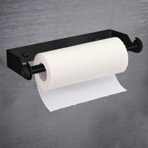 DEWDAT Wall-mounted paper towel holder, roll holder under the cupboard, stainless steel, self-adhesive installation without drilling, for storing toilet DEWDAT Wall-mounted paper towel holder, roll holder under the cupboard, stainless steel, self-adhesive installation without drilling, for storing toilet