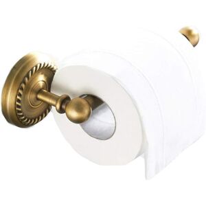 AOUGO Wall Mounted Toilet Paper Holder, Antique Brass, Retro Bathroom Roll Holder, Toilet Paper Holder with Phone Holder AOUGO Wall Mounted Toilet Paper Holder, Antique Brass, Retro Bathroom Roll Holder, Toilet Paper Holder with Phone Holder