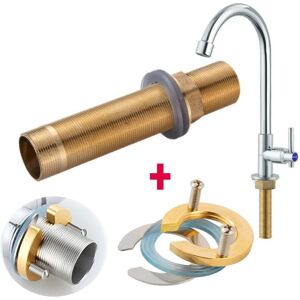 COOCHEER Faucet Repair Kit, Brass Threaded Fastener Accessory Set for Faucet Repair (M32-150mm) COOCHEER Faucet Repair Kit, Brass Threaded Fastener Accessory Set for Faucet Repair (M32-150mm)