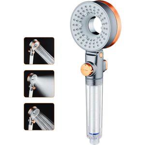 COOCHEER Water-saving shower head, anti-limescale hand shower with filter, high-pressure shower head with 3 spray modes, spa shower head COOCHEER Water-saving shower head, anti-limescale hand shower with filter, high-pressure shower head with 3 spray modes, spa shower head