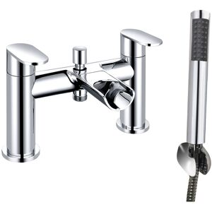 NRG - Waterfall Bath Shower Mixer Tap Chrome Hand Held Shower Head Set NRG - Waterfall Bath Shower Mixer Tap Chrome Hand Held Shower Head Set