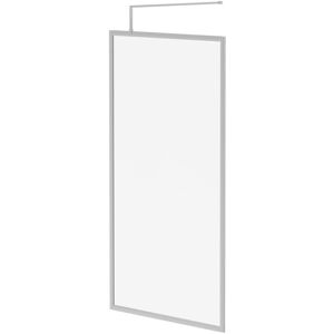 Wholesale Domestic - Pacco 8mm Clear Glass Polished Chrome 1850mm x 1000mm Fully Framed Walk In Shower Screen including Wall Channel and Support Bar Wholesale Domestic - Pacco 8mm Clear Glass Polished Chrome 1850mm x 1000mm Fully Framed Walk In Shower Screen including Wall Channel and Support Bar