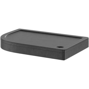 Wholesale Domestic - Pearlstone Slate 1200mm x 800mm x 40mm Left Hand Offset Quadrant Shower Tray and Plinth Wholesale Domestic - Pearlstone Slate 1200mm x 800mm x 40mm Left Hand Offset Quadrant Shower Tray and Plinth