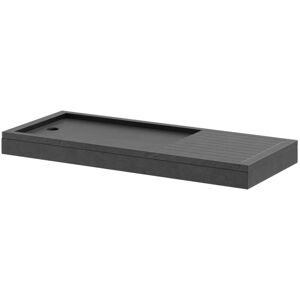 Wholesale Domestic - Pearlstone Slate 1700mm x 700mm x 40mm Rectangular Walk In Shower Tray and Plinth Wholesale Domestic - Pearlstone Slate 1700mm x 700mm x 40mm Rectangular Walk In Shower Tray and Plinth