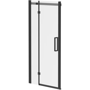 Wholesale Domestic - Series 10 Colore Matt Black 1000mm Inline Hinged Shower Door Wholesale Domestic - Series 10 Colore Matt Black 1000mm Inline Hinged Shower Door