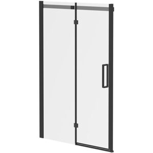 Wholesale Domestic - Series 10 Colore Matt Black 1400mm Inline Hinged Shower Door Wholesale Domestic - Series 10 Colore Matt Black 1400mm Inline Hinged Shower Door