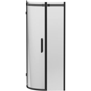 Series 10 Colore Matt Black 900mm Inline Quadrant Shower Enclosure - Wholesale Domestic Series 10 Colore Matt Black 900mm Inline Quadrant Shower Enclosure - Wholesale Domestic