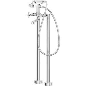 Windsor - Traditional Polished Chrome Freestanding Bath Shower Mixer Tap Windsor - Traditional Polished Chrome Freestanding Bath Shower Mixer Tap