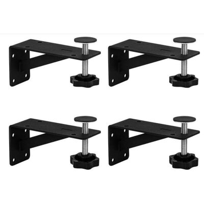 TORMATOR 4-Piece Undermount Sink Bracket Repair Kit, Adjustable Undermount Sink Bracket, Undermount Kitchen Sink Bracket for Narrow Cabinets, Undermount Sink TORMATOR 4-Piece Undermount Sink Bracket Repair Kit, Adjustable Undermount Sink Bracket, Undermount Kitchen Sink Bracket for Narrow Cabinets, Undermount Sink