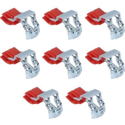 MCBOSON 8 PCS Sink Fixing Clips Undermount Sink Clips Kitchen Sink Clips Installation Adjustable Perforated Screw Fixing for Sink Bowl MCBOSON 8 PCS Sink Fixing Clips Undermount Sink Clips Kitchen Sink Clips Installation Adjustable Perforated Screw Fixing for Sink Bowl