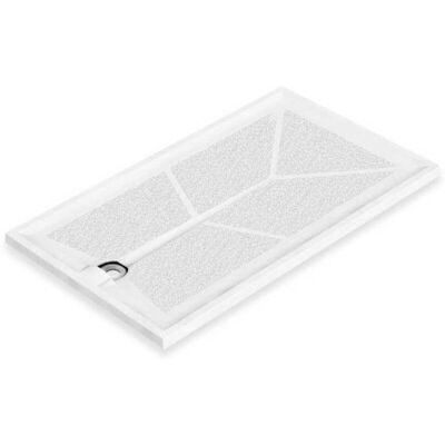 AKW Braddan Anti-Slip GRP Rectangular Shower Tray 1200mm x 650mm AKW Braddan Anti-Slip GRP Rectangular Shower Tray 1200mm x 650mm