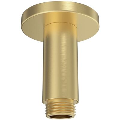 Bristan Ceiling Fed Shower Arm Round Brushed Brass Bristan Ceiling Fed Shower Arm Round Brushed Brass