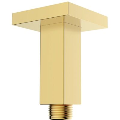 Bristan Ceiling Fed Shower Arm Square Brushed Brass Bristan Ceiling Fed Shower Arm Square Brushed Brass