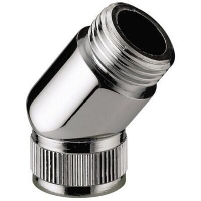 Bristan Angled Hose Connector Chrome Bristan Angled Hose Connector Chrome