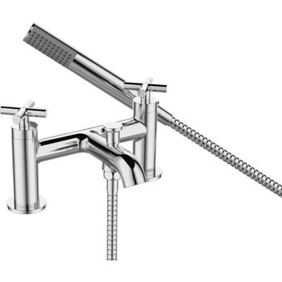 Bristan Naxos Bath Shower Mixer Chrome Bristan Naxos Bath Shower Mixer Chrome