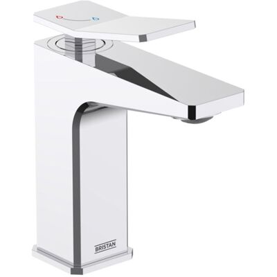 Bristan Tangram Eco Start Basin Mixer Tap - Chrome Bristan Tangram Eco Start Basin Mixer Tap - Chrome