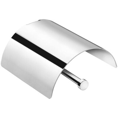 Cosmic Brand Wall Mount Toilet Roll Holder with Curved Cover - Bathroom Accessory Cosmic Brand Wall Mount Toilet Roll Holder with Curved Cover - Bathroom Accessory