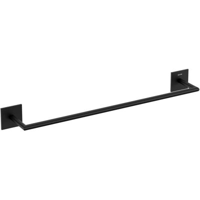 Cosmic Wall Mounted Square Towel Rail - Black Matte Cosmic Wall Mounted Square Towel Rail - Black Matte