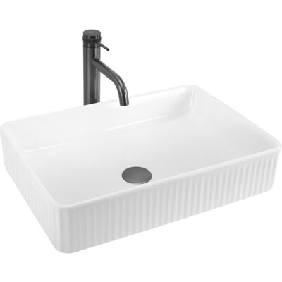 Rea Fiorella White Wall-mounted sink - Wall-mounted sink Rea Fiorella White Wall-mounted sink - Wall-mounted sink