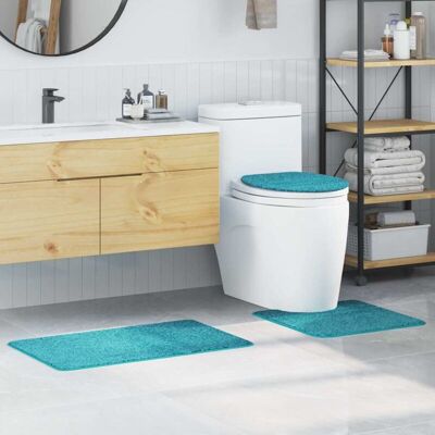 vidaXL Turkish Microfiber Non-slip Bath Mat - Bath Mat vidaXL Turkish Microfiber Non-slip Bath Mat - Bath Mat