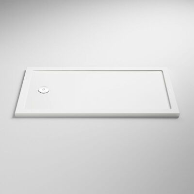 Nuie - Pearlstone - White - 1700mm x 700mm - Shower Tray Nuie - Pearlstone - White - 1700mm x 700mm - Shower Tray