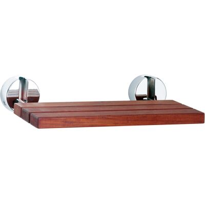 Hudson Reed - Foldable Shower Seat 345mm Projection - Chrome Hinges Hudson Reed - Foldable Shower Seat 345mm Projection - Chrome Hinges